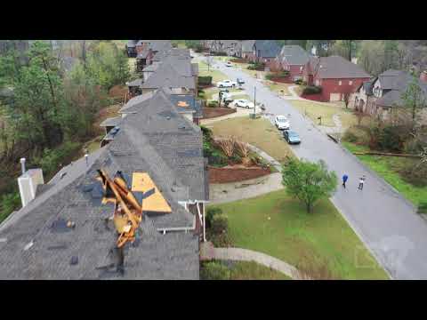 3-25-2021 Lake Purdy, AL - Tornado Damage and SOT with Area HOA Lead - drone
