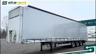 Nieuw Schmitz Cargobull Varios Hubdach Liftachse XL-Zert. Multilock LED-R&uuml;ckfahrlicht MI oplegger schuifzeil | Foto 4 - Autoline