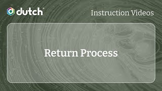 DUTCH Organic Acids: Return Process | The DUTCH Test