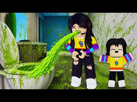 Paola se ENFERMO en roblox 😭Brookhaven