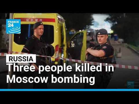 Three people killed in Moscow bombing