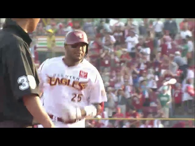 9回裏 敬遠策に燃えた!! イーグルス・ジョーンズのサヨナラ3ランで決着!! 2014/5/31 E-C