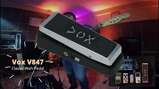 Video thumbnail for VOX V847A Wah Pedal || Clean Sound by rHidalgo