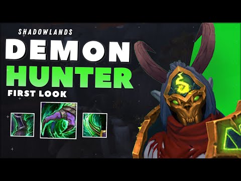 Shadowlands Alpha: HAVOC DEMON HUNTER First Look!