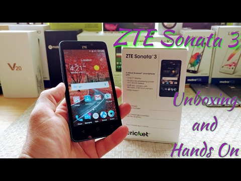 ZTE Sonata 3 Unboxing and Hands on. Is this device worth getting?