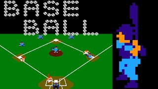 Baseball (NES) localized port | 9-inning session for 1 Player 🎮