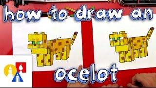 How To Draw A Minecraft Ocelot