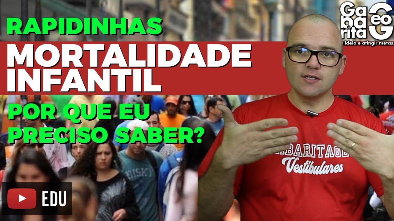 O que é Mortalidade Infantil? Geografia | Rapidinhas #007