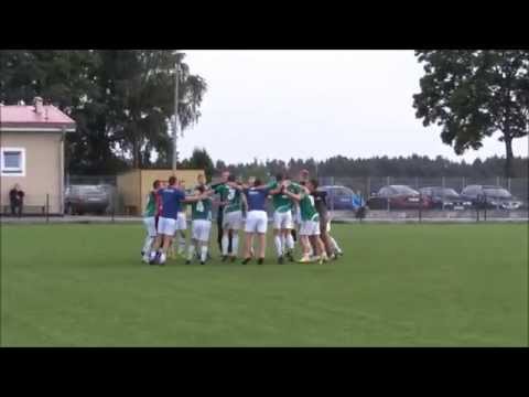 Radość piłkarzy Jedności Rozmierka 10.09.2014