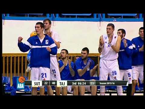 ABA Liga 2015/16 highlights: Sutjeska - Tajfun R 14 (11.12.2015)