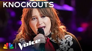 Ruby Leigh Is Spectacular Performing &quot;Blue&quot; by LeAnn Rimes | The Voice Knockouts | NBC