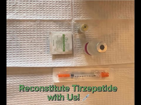 How to Reconstitute Tirzepatide Peptide