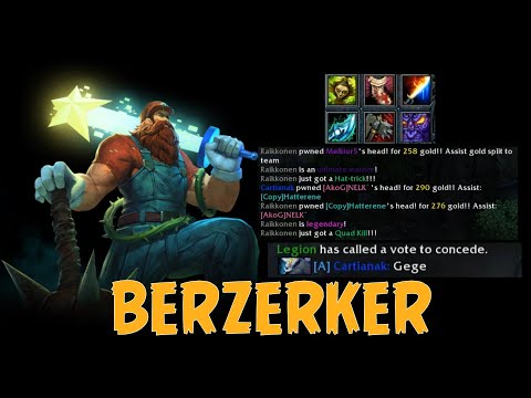 Why concede a 4vs5 game when you have a berzerker | by Raikkonen