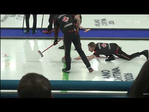Canada caught cheating in curling against Sweden - Winter Olympics 2026 - Milano-Cortina