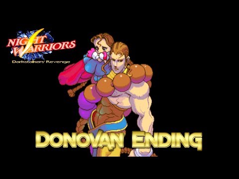 Night Warriors - Darkstalkers' Revenge - Donovan Ending - Arcade