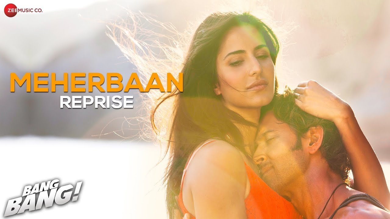 Meherbaan (Reprise) Lyrics | Bang Bang | Shekhar Ravjiani | Vishal Shekhar