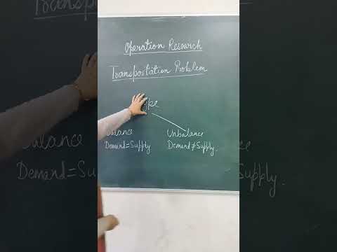 Transportation problem#education #math #bca #class #mba #balance #travel #balance #demand
