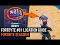 Fortbyte #81 location guide - Fortnite Battle Royale