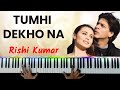 Tumhi Dekho Naa Piano Instrumental | Karaoke Lyrics | Ringtone | Notes Hindi Song Keyboard