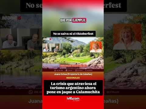 NI EL #OKTOBERTFEST SE SALVA DE LA #CRISIS DEL #TURISMO ARGENTINO