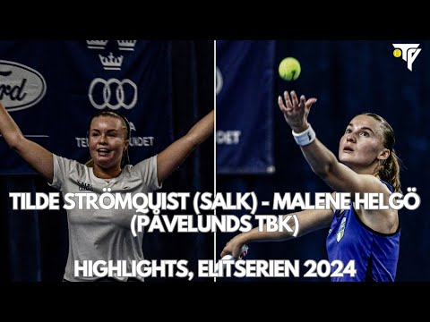 Tilde Strömquist - Malene Helgö, Highlights Elitserien 2024