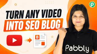 Turn Any YouTube Video into an SEO Blog Automatically 🤯