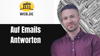 Web.de auf Nachrichten antworten App Tutorial