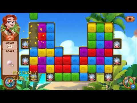 Lost island match 3 blast adventure level 46 MYSTERY ISLAND MYSTERY ISLAND HD 1080P