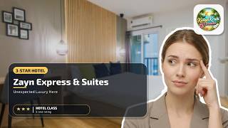 Zayn Express & Suites - Unexpected Luxury Here | Bangkok, Thailand🛏️