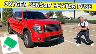 FORD F150 OXYGEN SENSOR HEATER FUSE LOCATION REPLACEMENT F 150 02 HEATER FUSE 2009 - 2014