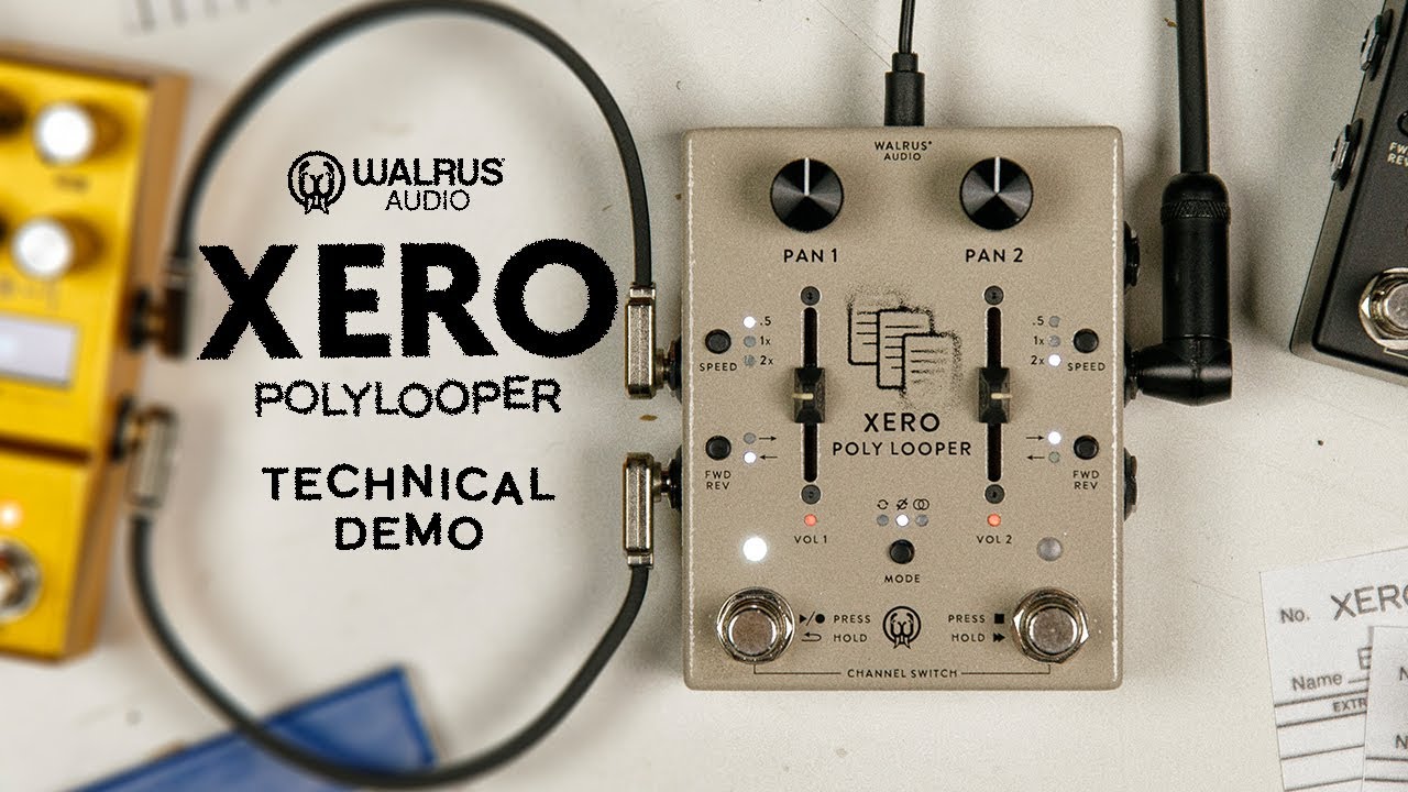 Walrus Audio Xero Polylooper Tech Demo - YouTube