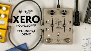 Video thumbnail for Walrus Audio Xero Polylooper Tech Demo by walrusaudioeffects