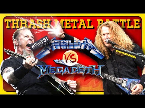 Metallica or Megadeth? Who’s The Thrash Metal Boss?