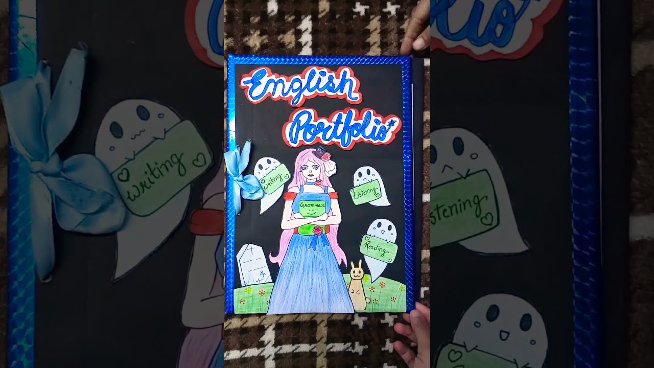 class 10 English Portfolio / English Project / link of pdf in description👇🏻