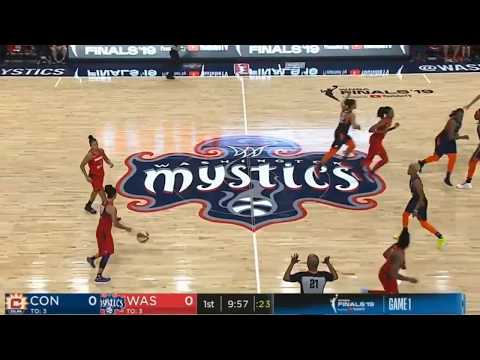 Sun VS Mystics-WNBA Finals-Game 1-9-30-19-Highlights