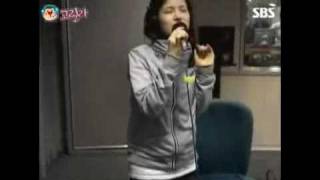 Radio(Live) gummy - as a man 남자라서 100511
