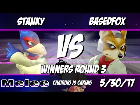Chairing is Caring #12 5/30/17 - Stanky (Falco) vs. BasedFox (Fox) - SSBM Winners Quarter Finals