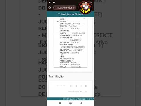 SEGUNDO O SITE DO DIVULGACAND A CANDIDATA EVELIN ESTÁ PENDENTE DE JULGAMENTO NESSE DIA 27 DE SET