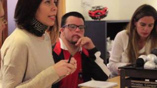 Miradas Compartidas en reportaje "Discapacidad e Inclusión", UNIACC. Julio 2016