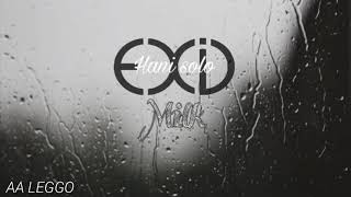 'EXID Hani solo-Milk' Playing While Driving in The Rain(Wear Headphones🎧)