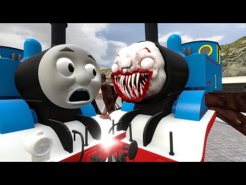 Cursed Thomas The Train turned into Monster Train ? - Story Of Transformation