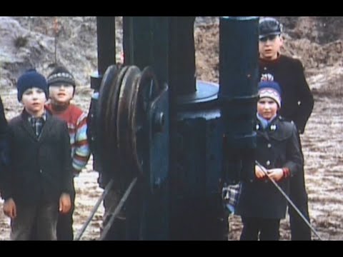 First pile-driving for Nuremberg's subway in 1967