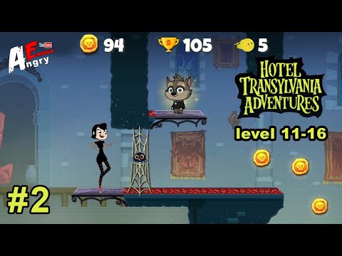 🐨Hotel Transylvania Adventures - Run, Jump, Build! (Gameplay #2 level 11-16)