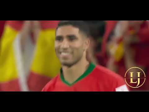 PANENKA de Achraf Hakimi en el españa vs marruecos