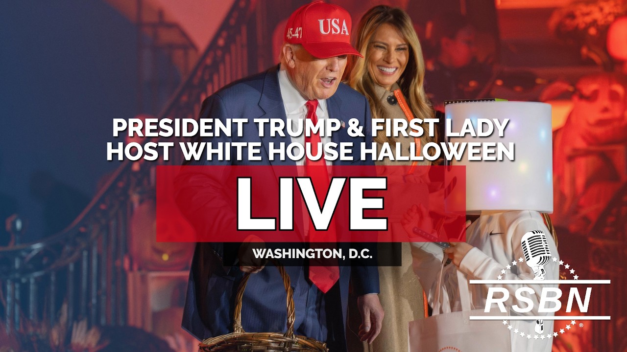 LIVE: President Trump & First Lady Melania Trump Host White House Halloween Celebration - 10/29/26