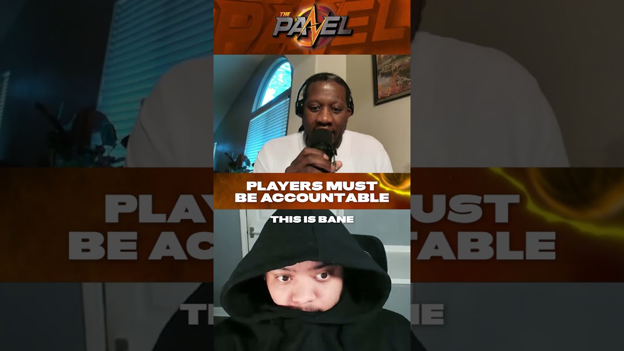 Players must be held accountable...