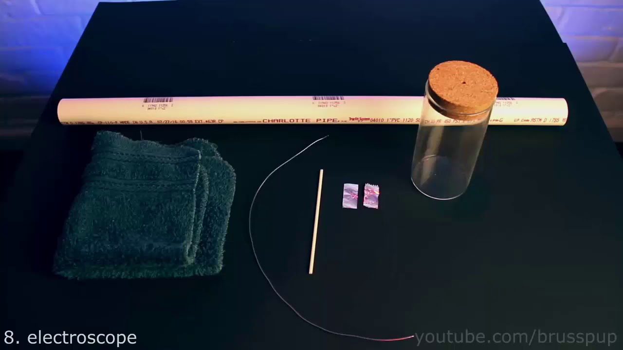 10 Experimentos de Electrostática