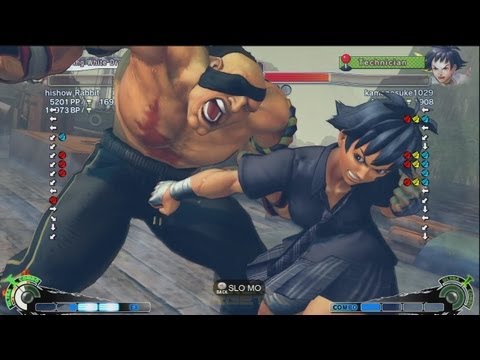 Hishou (Sagat) vs Kamenosuke (Makoto) - AE 2012 Matches *1080p*
