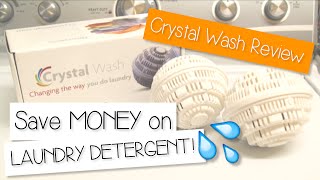 How to Save Money on Laundry Detergent - Crystal Wash Review