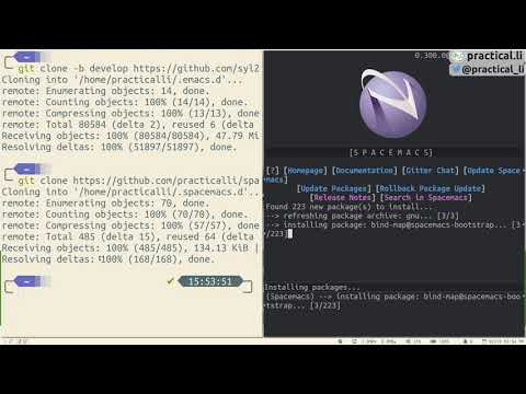 Spacemacs quick install - the fast way to create an excellent Clojure development environment